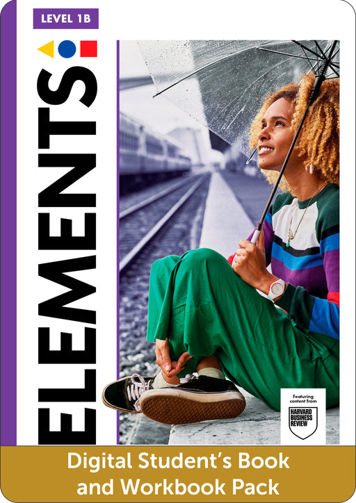 Elements Level 1 B Digital Students Book and Digital Workbook Pack