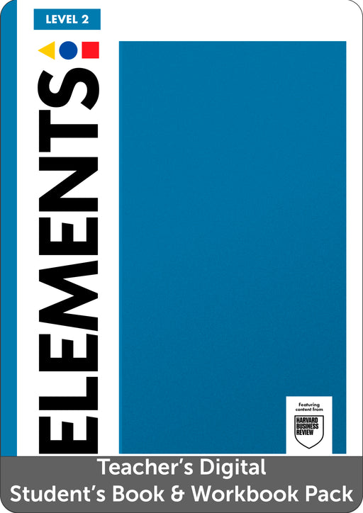 Elements Level 2 Teachers Digital Students Book and Digital Workbook Pack