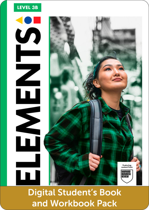 Elements Level 3 B Digital Students Book and Digital Workbook Pack