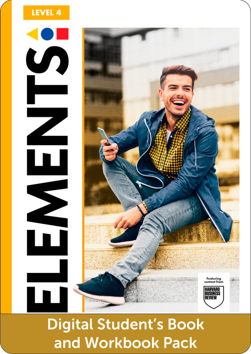 Elements Level 4 Digital Students Book and Digital Workbook Pack