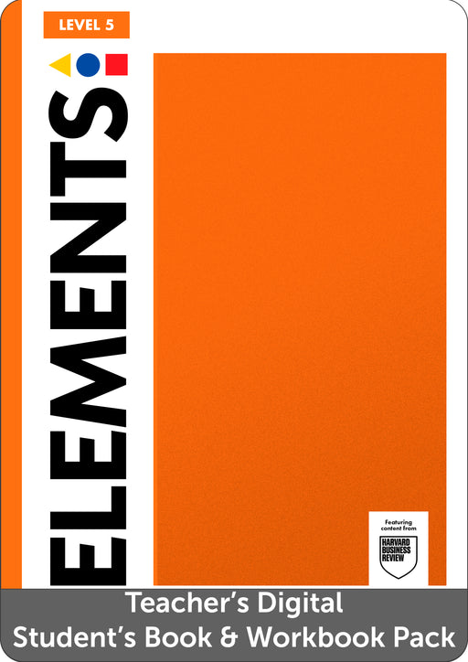 Elements Level 5 Teachers Digital Students Book and Digital Workbook Pack