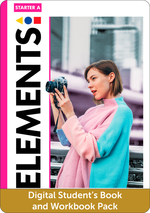 Elements Starter Level A Digital Students Book and Digital Workbook Pack