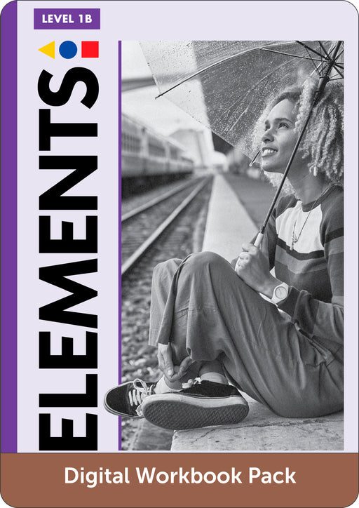 Elements Level 1 B Digital Workbook Pack