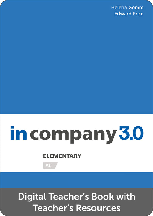 In Company 3.0 Elementary - Elementary Level Digital Teacher's Book with Teacher's Resources