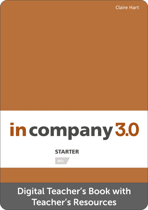 In Company 3.0 Starter Level Digital Teachers Book with Teachers Resources