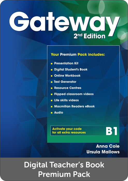 Gateway 2nd edition B1 - Digital Teacher's Book Premium Pack