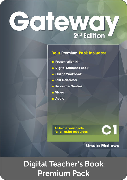 Gateway 2nd edition C1 - Digital Teacher's Book Premium Pack