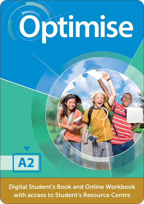 Optimise A2 - Digital Student's Book and Online Workbook with access to the Student's Resource Centre