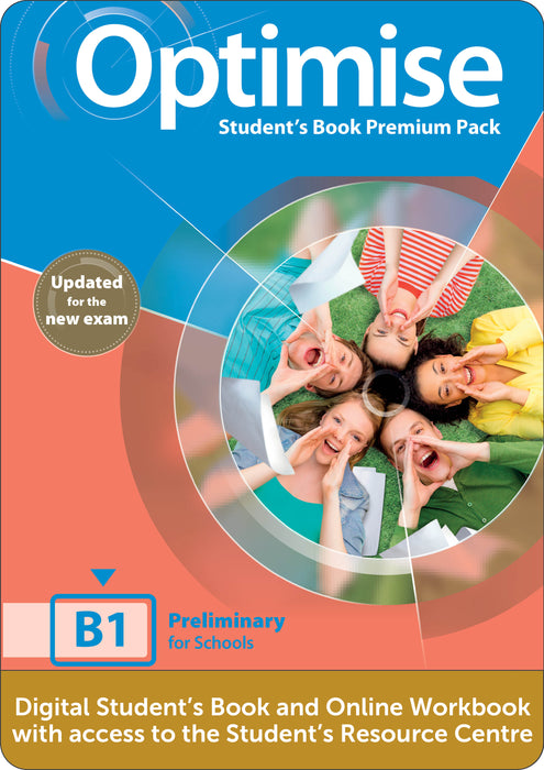Optimise B1 - Digital Student's Book and Online Workbook with access to the Student's Resource Centre