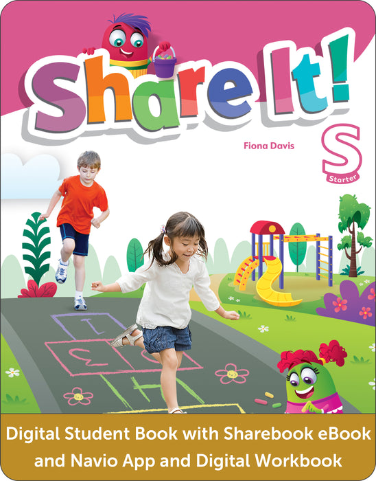 Share It! Starter - Digital Student Book with Sharebook eBook and Navio App and Digital Workbook