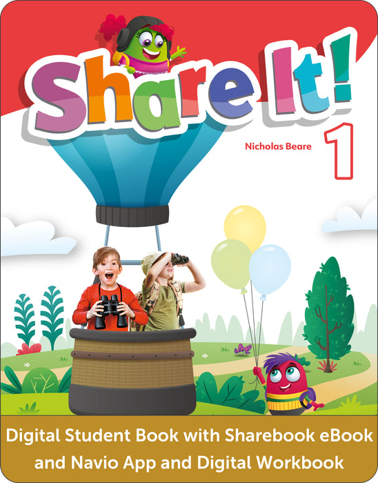 Share It! 1 - Digital Student Book with Sharebook eBook and Navio App and Digital Workbook
