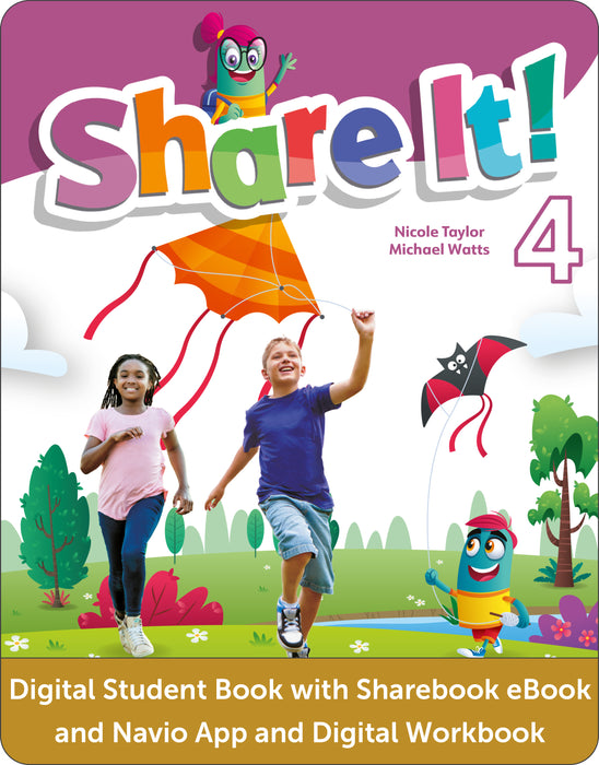 Share It! 4 - Digital Student Book with Sharebook eBook and Navio App and Digital Workbook