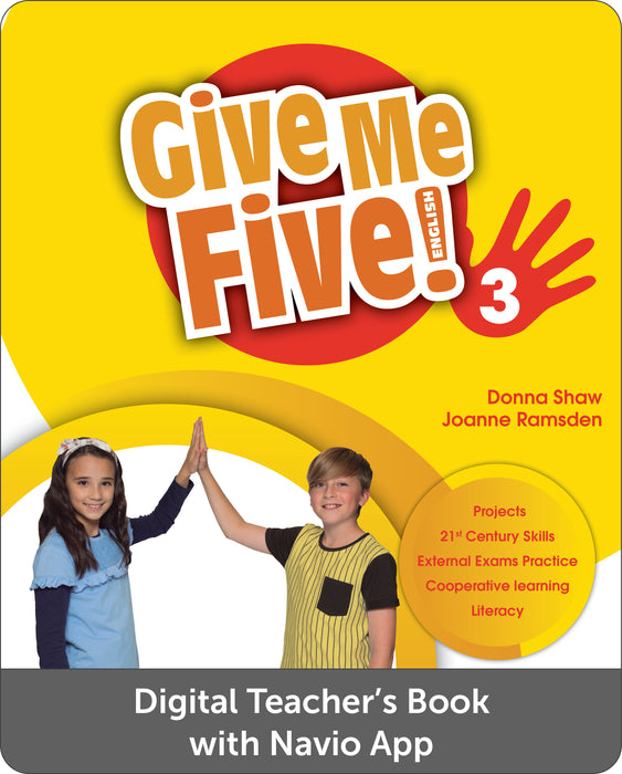 Give Me Five Level 3 Digital Teachers Book with Navio App