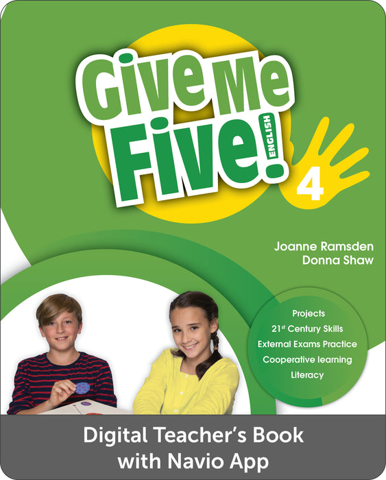 Give Me Five Level 4 Digital Teachers Book with  Navio App